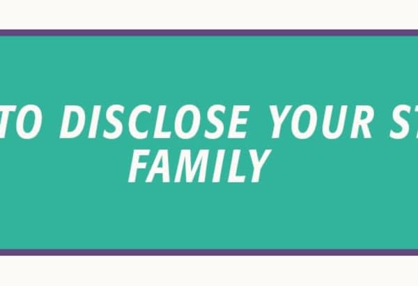 Disclosing your HIV status to your family